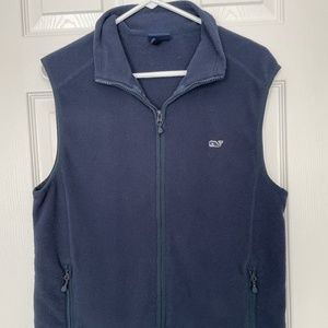Men's Navy Vineyard Vines Size M Vest